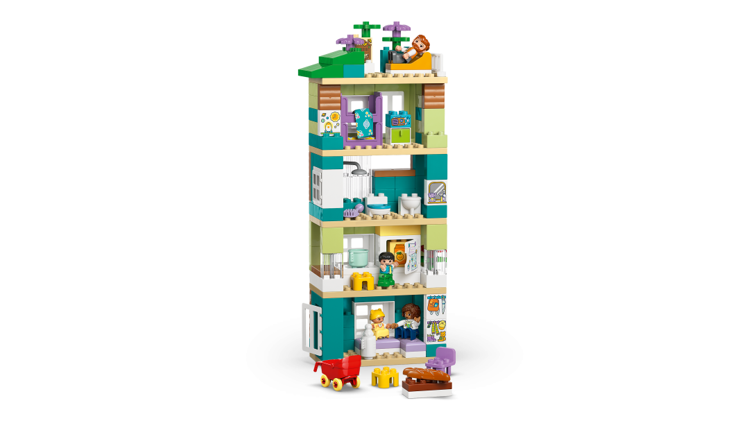 LEGO DUPLO 3in1 Modern Family House with Figures Set 10470