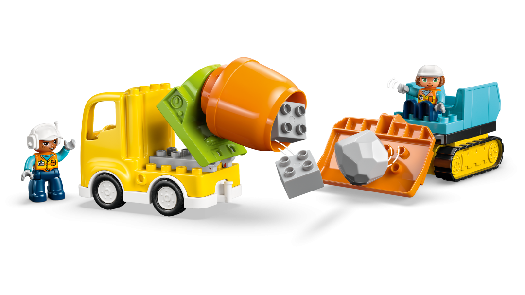 LEGO DUPLO 3in1 Construction Site and Vehicles Set 10476