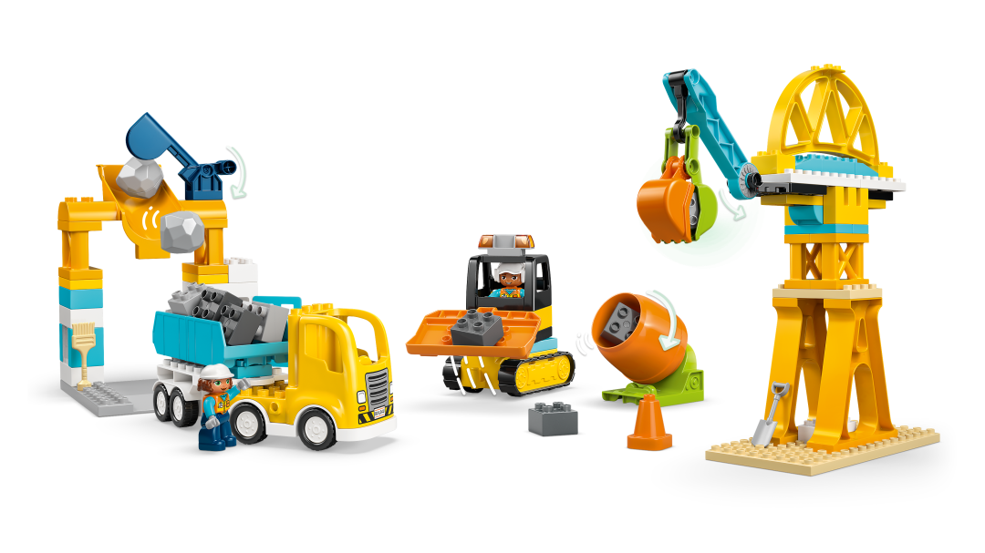 LEGO DUPLO 3in1 Construction Site and Vehicles Set 10476