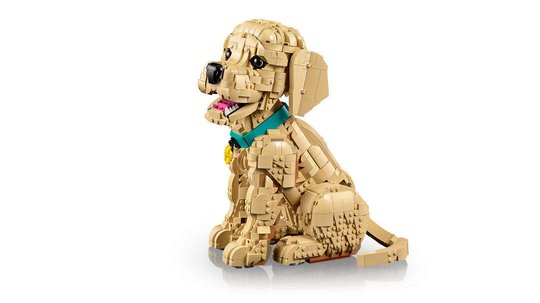LEGO ICONS Golden Retriever Puppy Set 11384