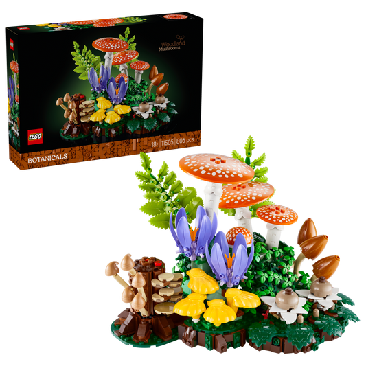 LEGO Botanicals Woodland Mushrooms Set 11505