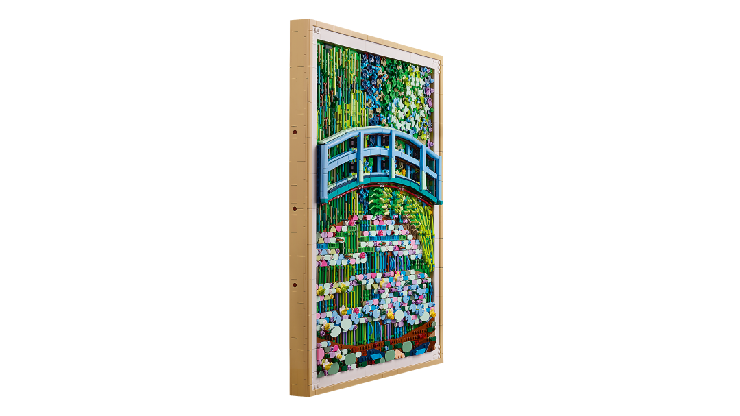 LEGO ART Claude Monet – Bridge over a Pond of Water Lilies Set 31220