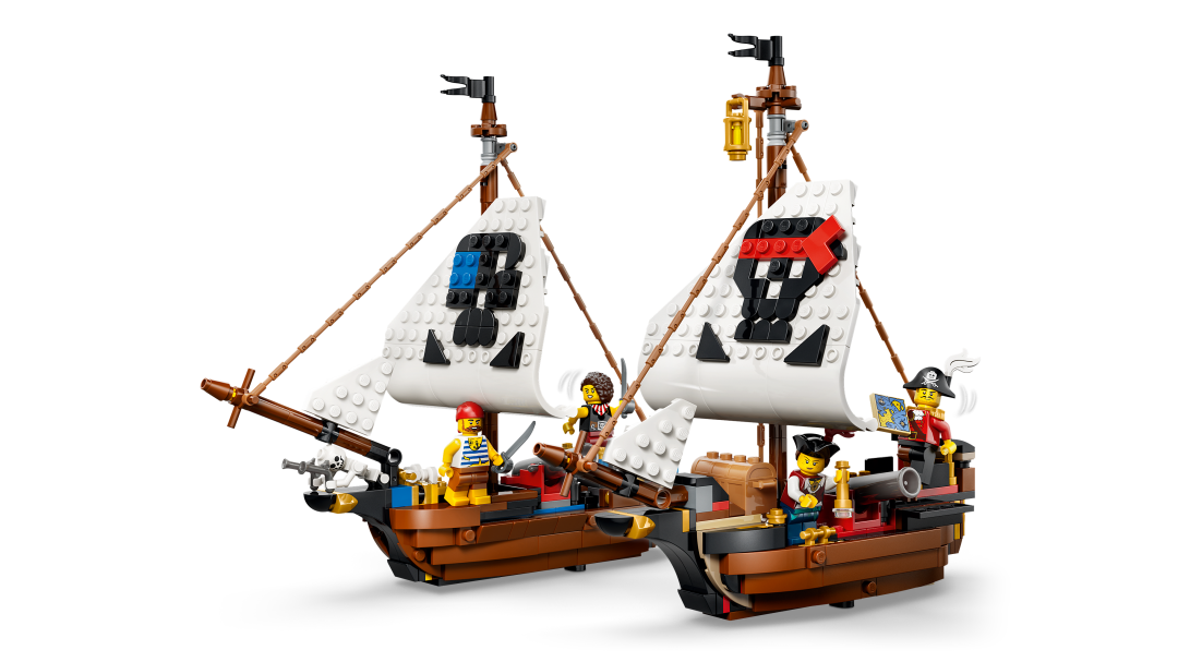 LEGO Creator 3-in-1 Iconic Pirate Ship Set 31387