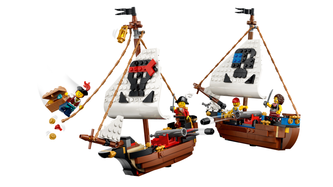LEGO Creator 3-in-1 Iconic Pirate Ship Set 31387