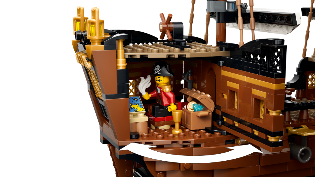 LEGO Creator 3-in-1 Iconic Pirate Ship Set 31387