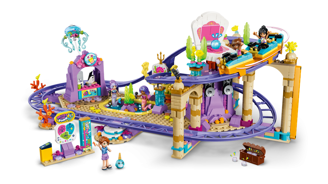 LEGO Friends Mermaid Roller Coaster Ride Set 42703