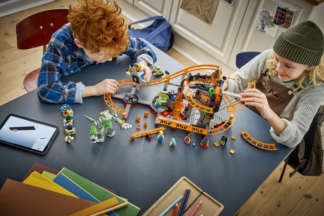 LEGO City Lava Land Roller Coaster Park Set 60501