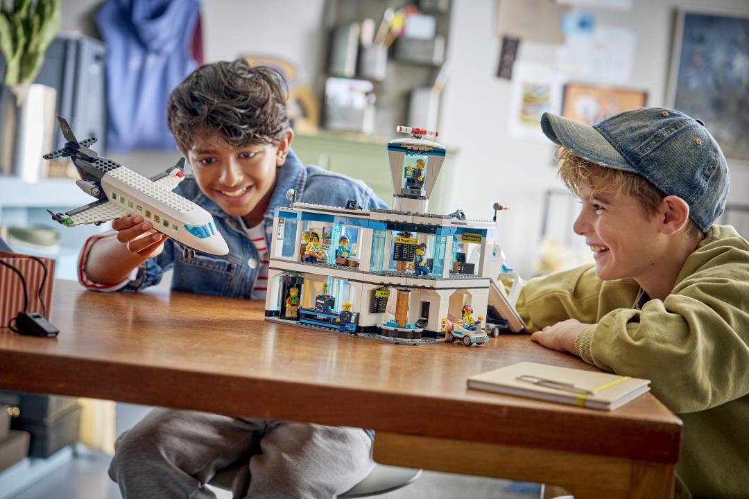 LEGO City Airport with Airplane Set 60502