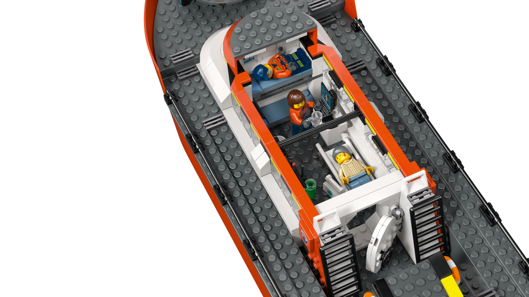 LEGO City Coast Guard Rescue Boat & Helicopter Set 60504