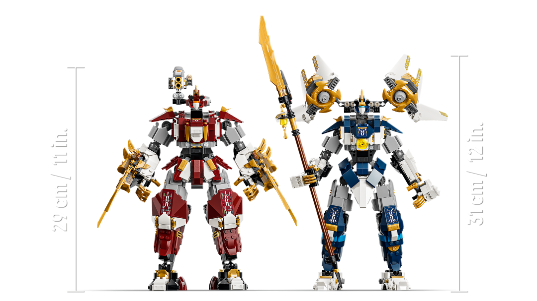 LEGO NINJAGO The Twin Titan Mechs Set 71870