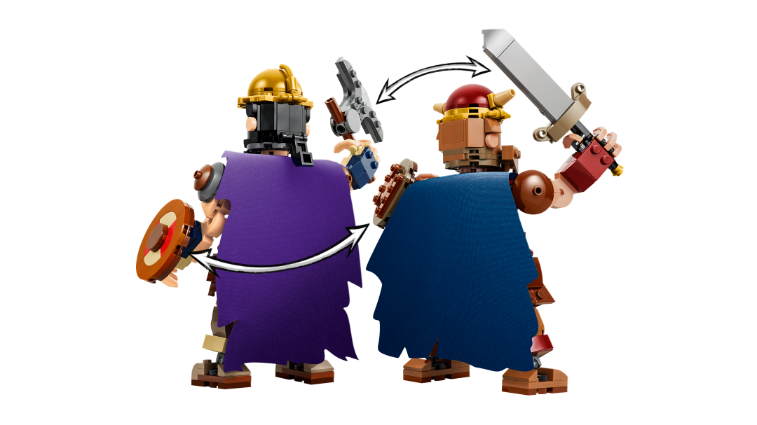 LEGO One Piece Dorry vs. Brogy – Giants of Little Garden Set 75644