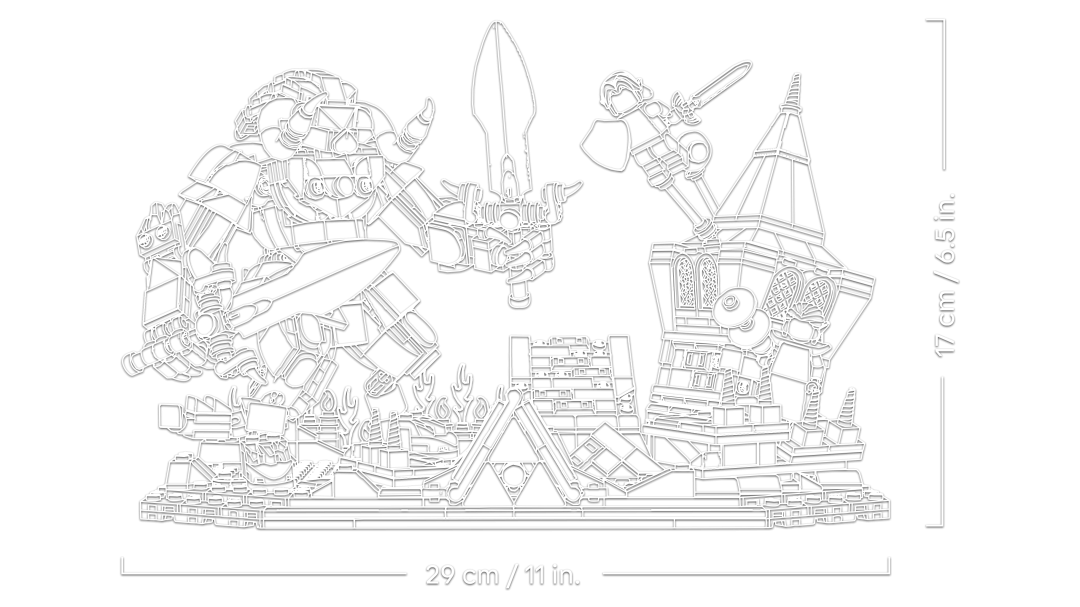 LEGO The Legend of Zelda Ocarina of Time – The Final Battle Set 77093
