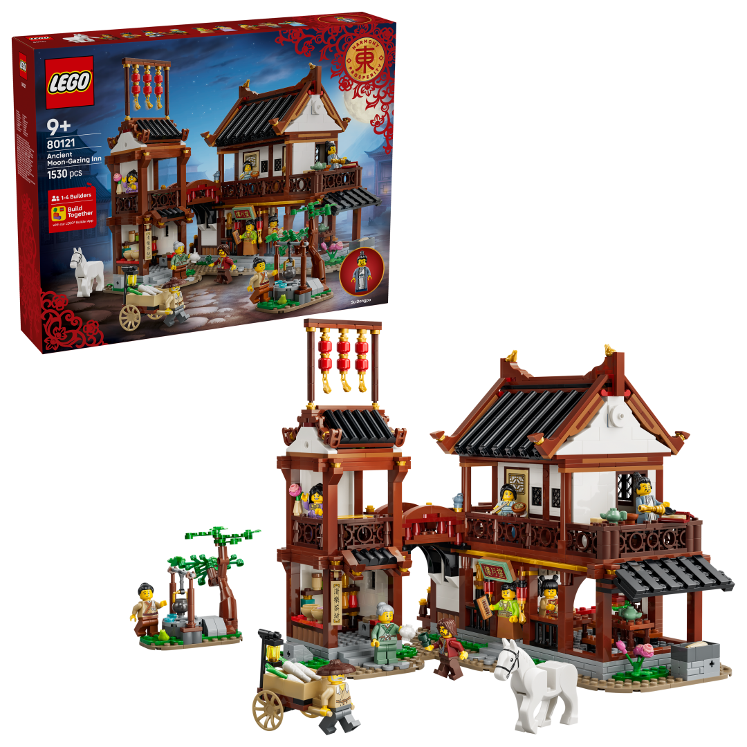 LEGO Iconic Ancient Moon-Gazing Inn Set 80121