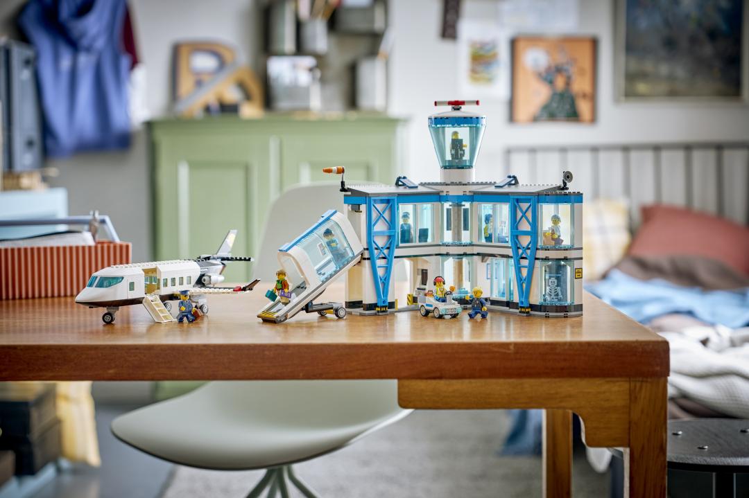 LEGO City Airport with Airplane Set 60502