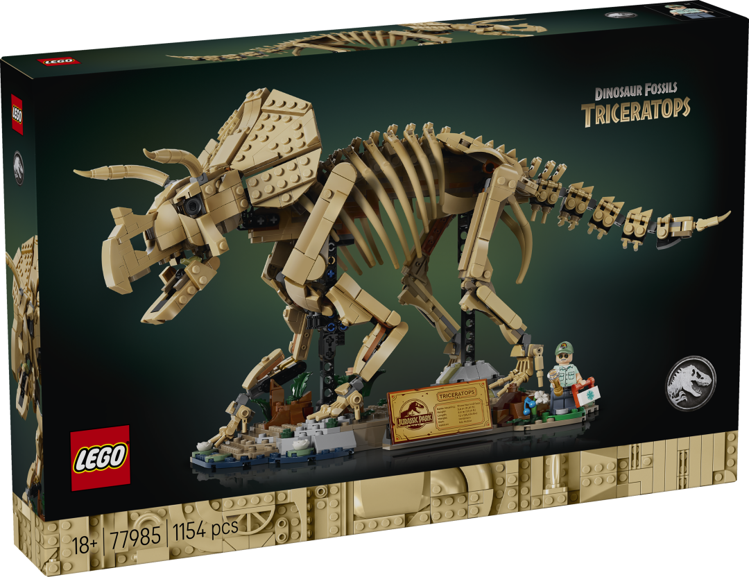 LEGO Jurassic World Dinosaur Fossils: Triceratops Set 77985