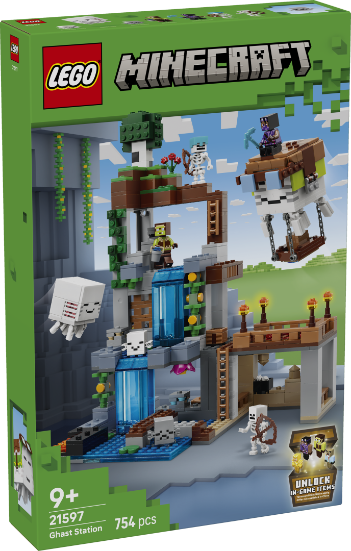 LEGO Minecraft Ghast Station Set 21597