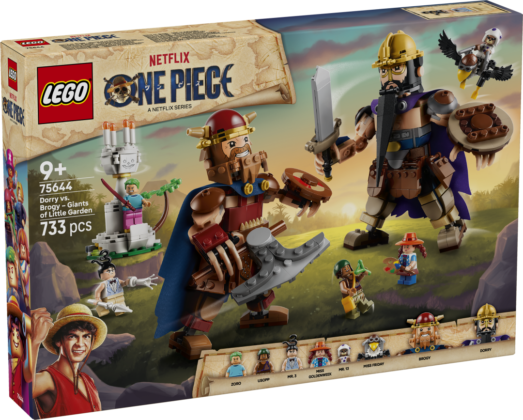 LEGO One Piece Dorry vs. Brogy – Giants of Little Garden Set 75644