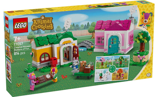 LEGO Animal Crossing Creative Houses: Seasons of Fun Set 77057