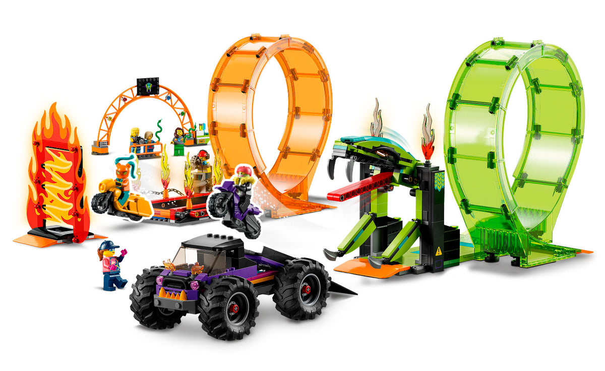 LEGO City Double Loop Stunt Arena Set 60339