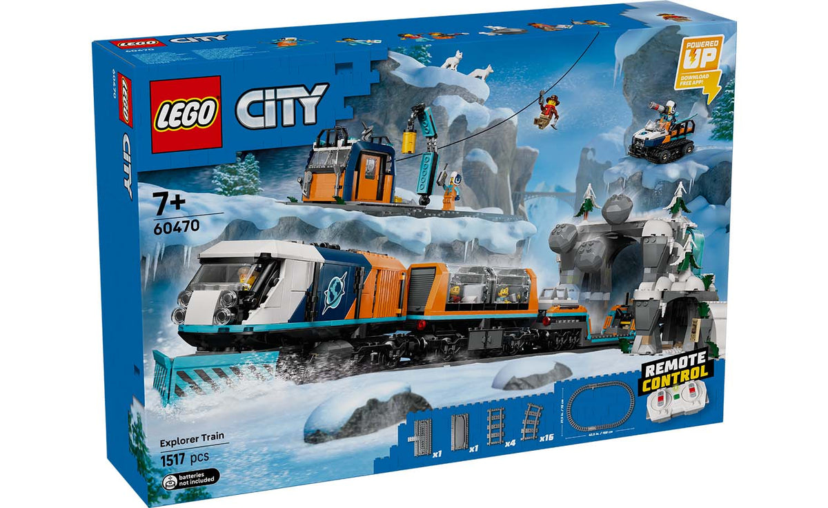 LEGO City Explorers' Arctic Polar Express Train Set 60470