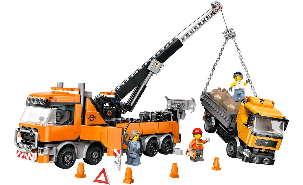 LEGO City Heavy-Duty Recovery Tow Truck with Crane Set 60467