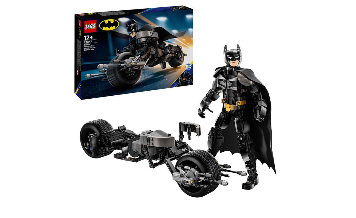 LEGO DC Batman Construction Figure and the Bat-Pod Bike Set 76273