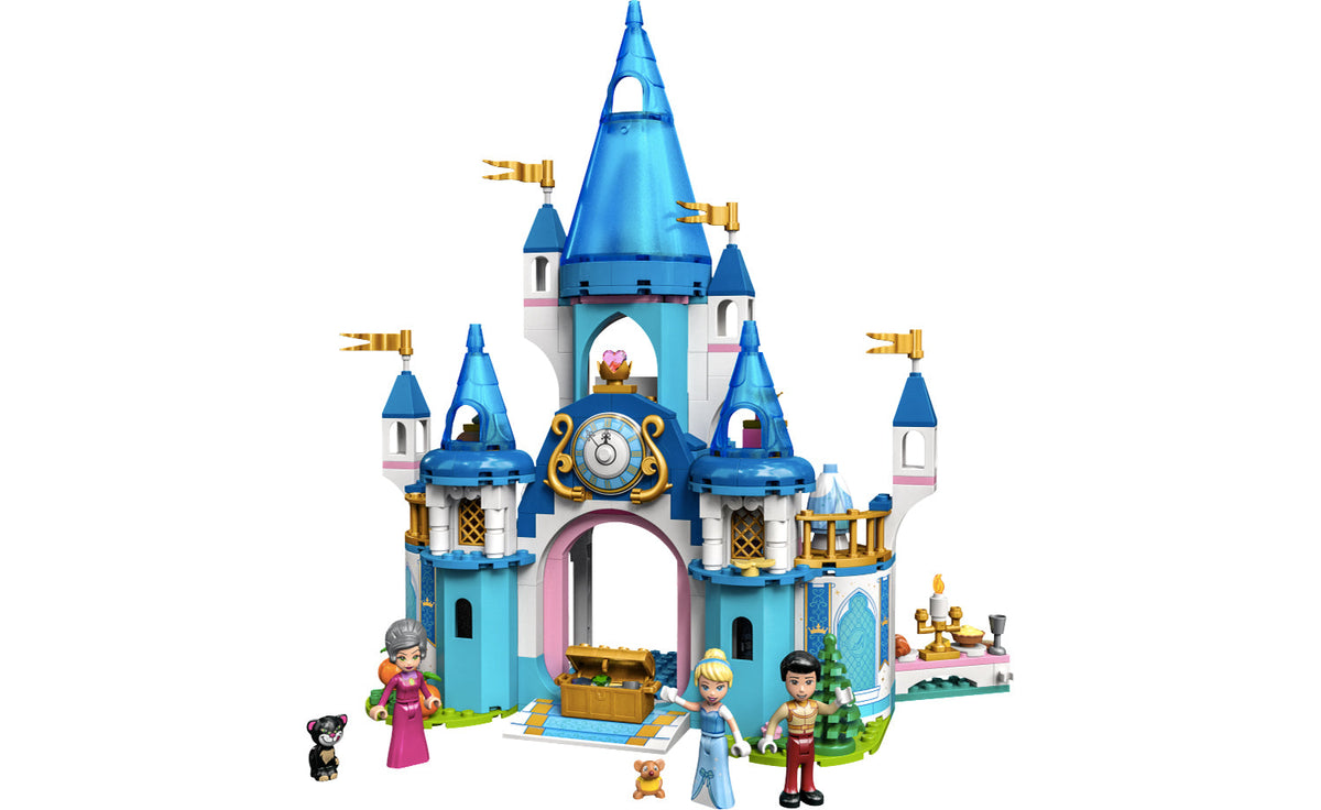 LEGO Disney Cinderella and Prince Charming's Castle Set 43206
