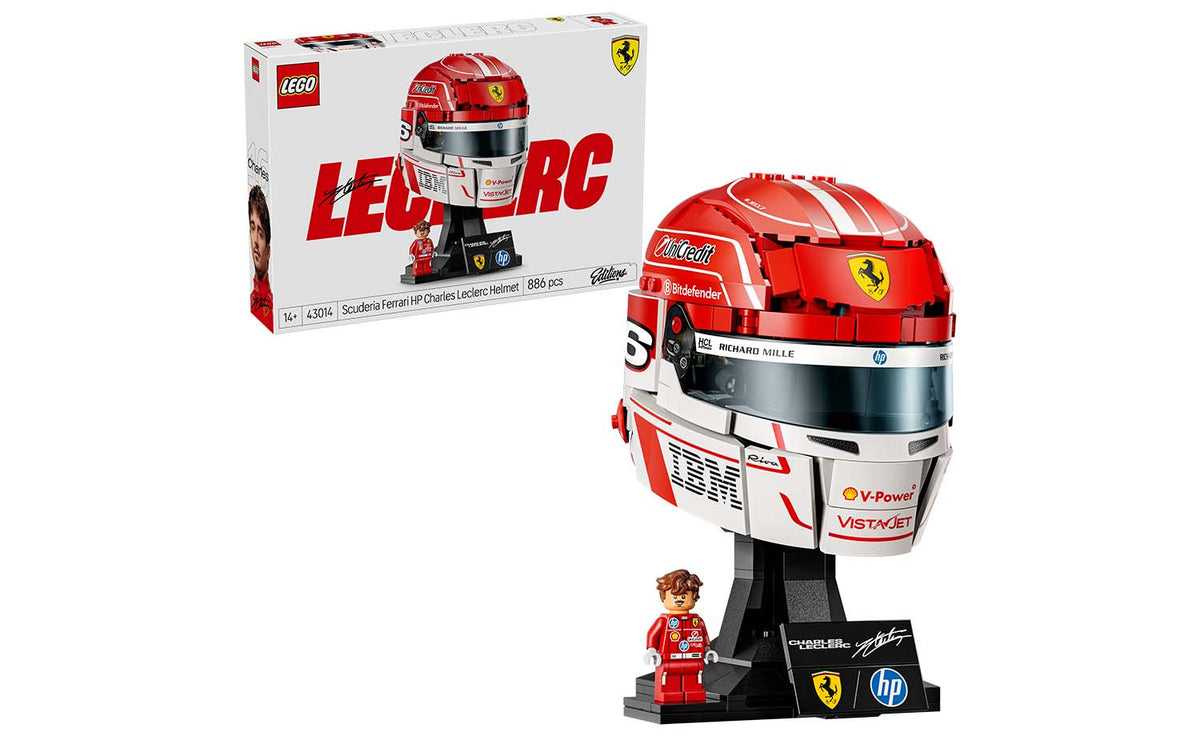 LEGO Editions Scuderia Ferrari HP Charles Leclerc Helmet Set 43014