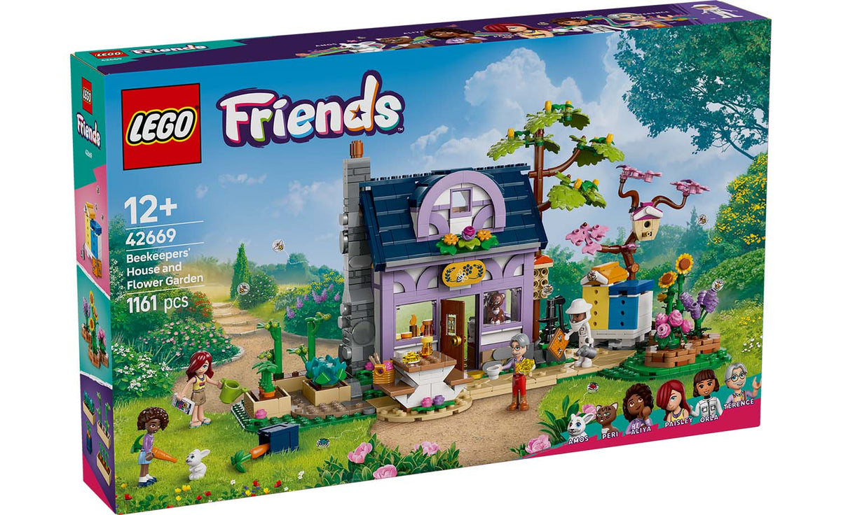 LEGO Friends Beekeepers' House and Flower Garden Set 42669