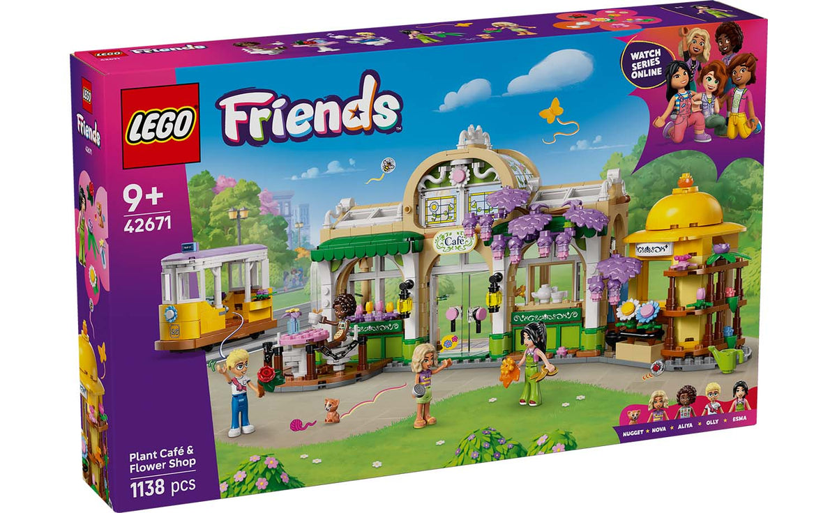 LEGO Friends Plant Café & Flower Shop Set 42671