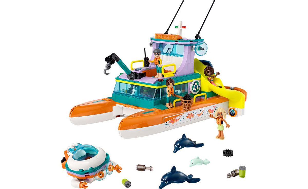 LEGO Friends Sea Rescue Boat Set 41734