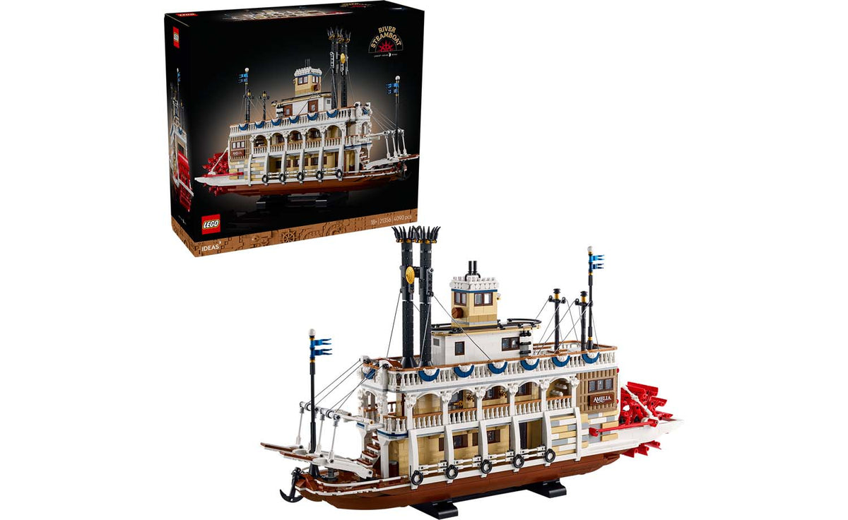 LEGO Ideas River Steamboat Set 21356