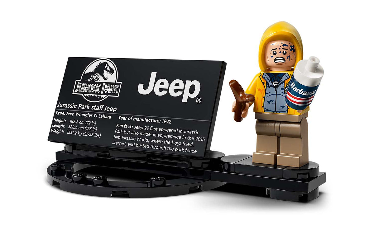 LEGO Jurassic World Jurassic Park Jeep Wrangler Set 77984