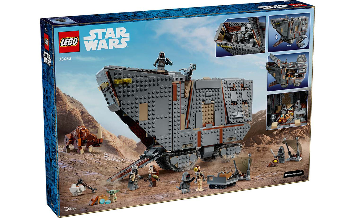 LEGO Star Wars Offworld Sandcrawler and Mudhorn Set 75453