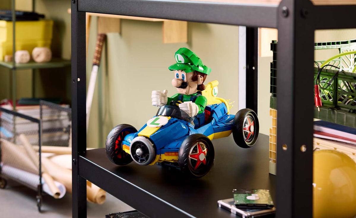 LEGO Super Mario Mario Kart – Luigi & Mach 8 Set 72050