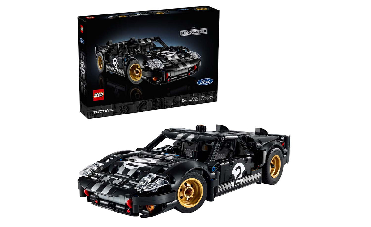 LEGO Technic 1966 Ford GT40 MKII Race Car Set 42223