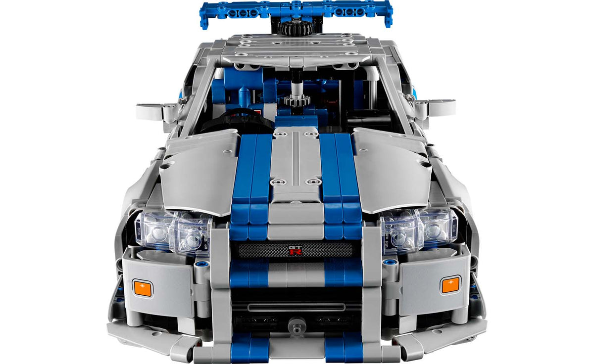 LEGO Technic 2 Fast 2 Furious Nissan Skyline GT-R (R34) Car Set 42210