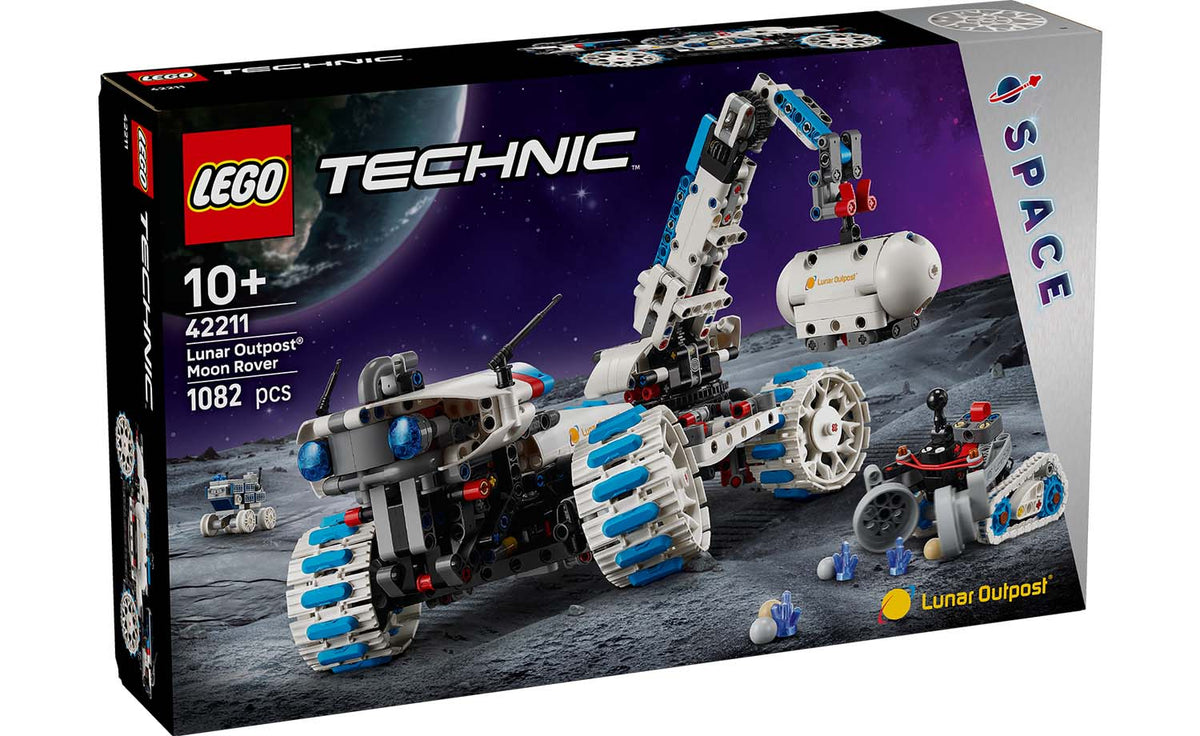 LEGO Technic Lunar Outpost Moon Rover Space Vehicle Set 42211