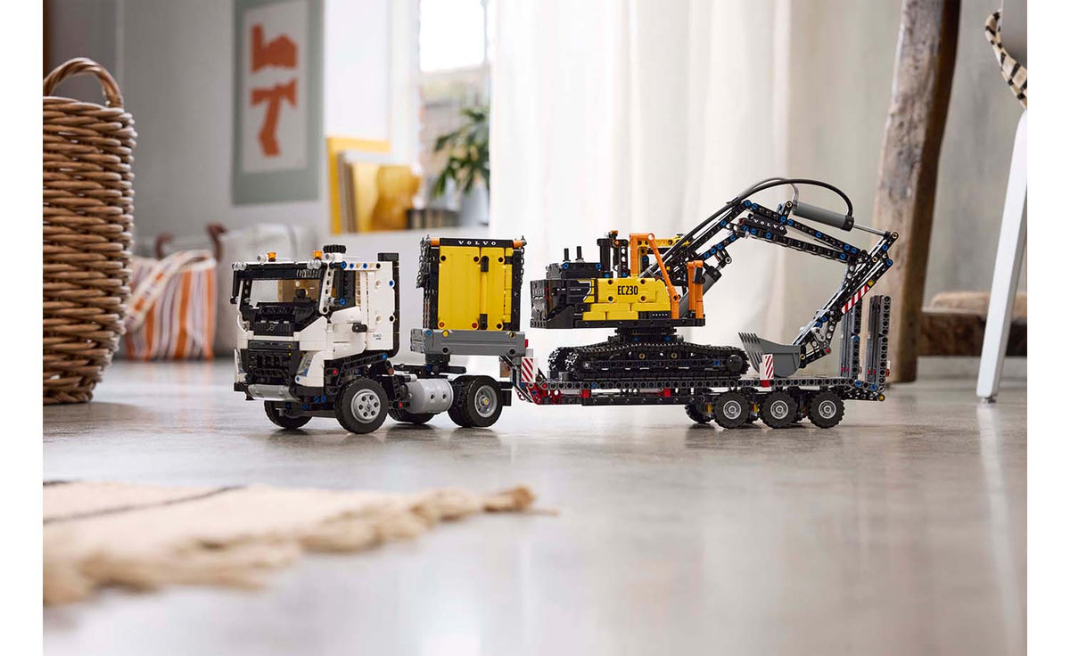 LEGO Technic Volvo FMX Truck & EC230 Electric Excavator Set 42175