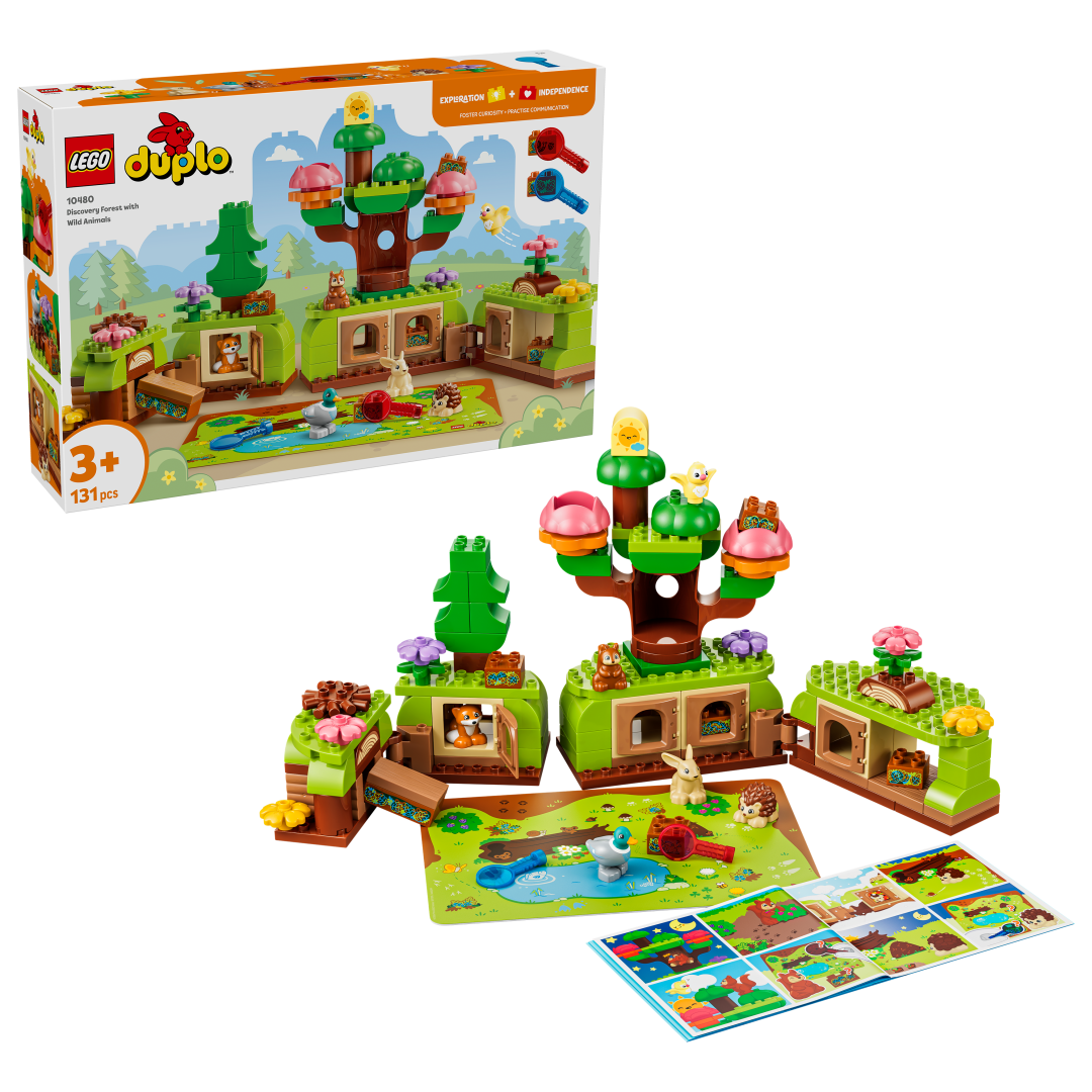 LEGO DUPLO Discovery Forest with Wild Animals Set 10480