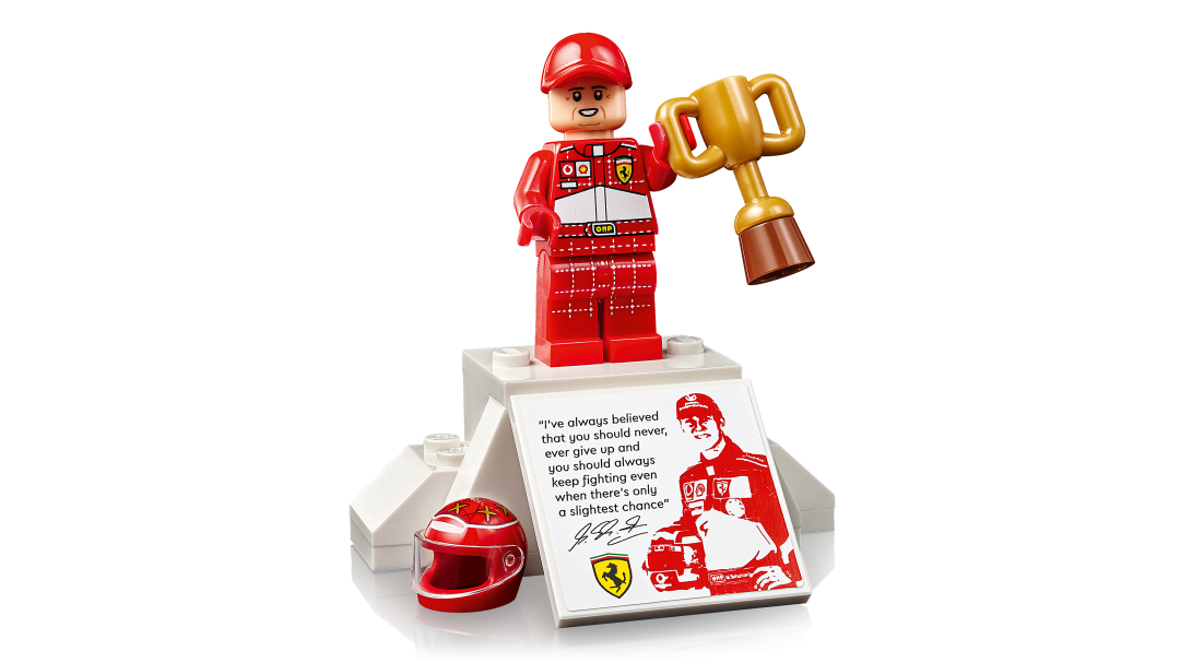 LEGO ICONS Ferrari F2004 & Michael Schumacher Set 11375