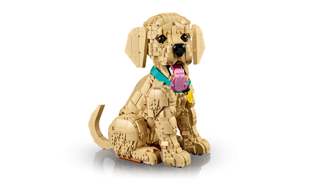 LEGO ICONS Golden Retriever Puppy Set 11384