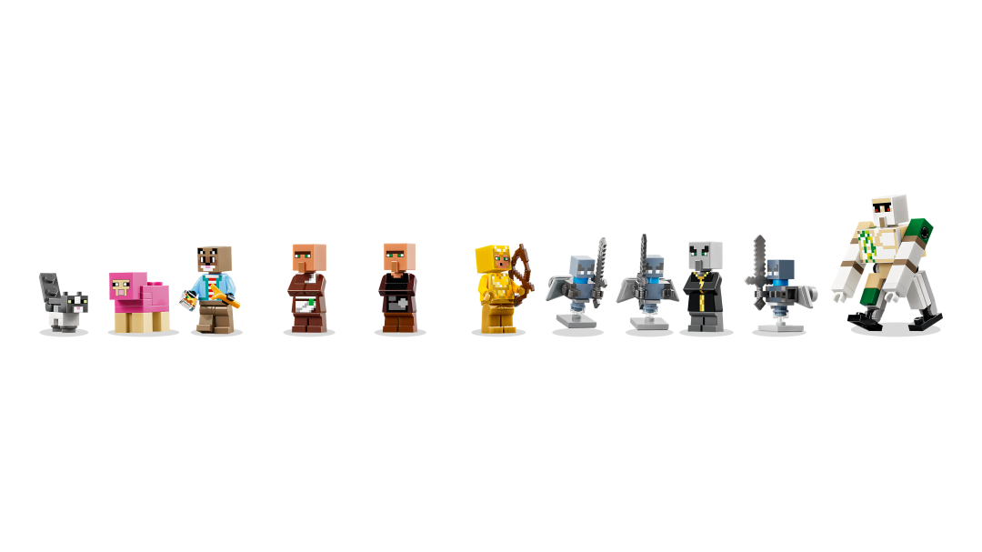 LEGO Minecraft Evoker Village Attack Set 21596