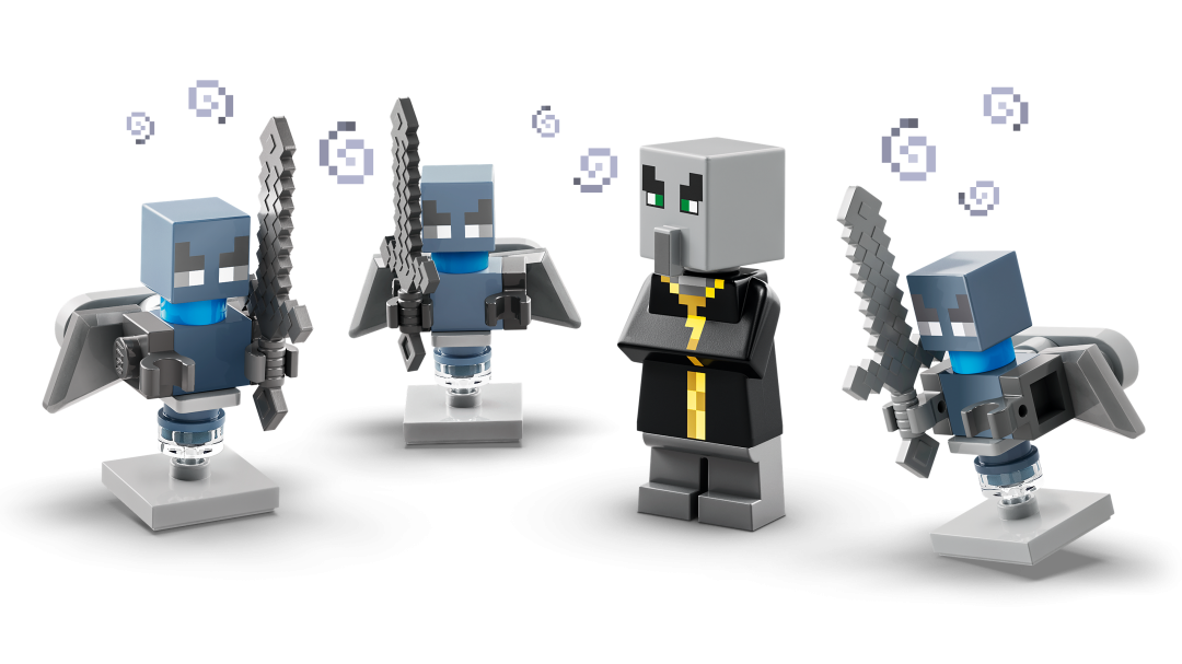 LEGO Minecraft Evoker Village Attack Set 21596
