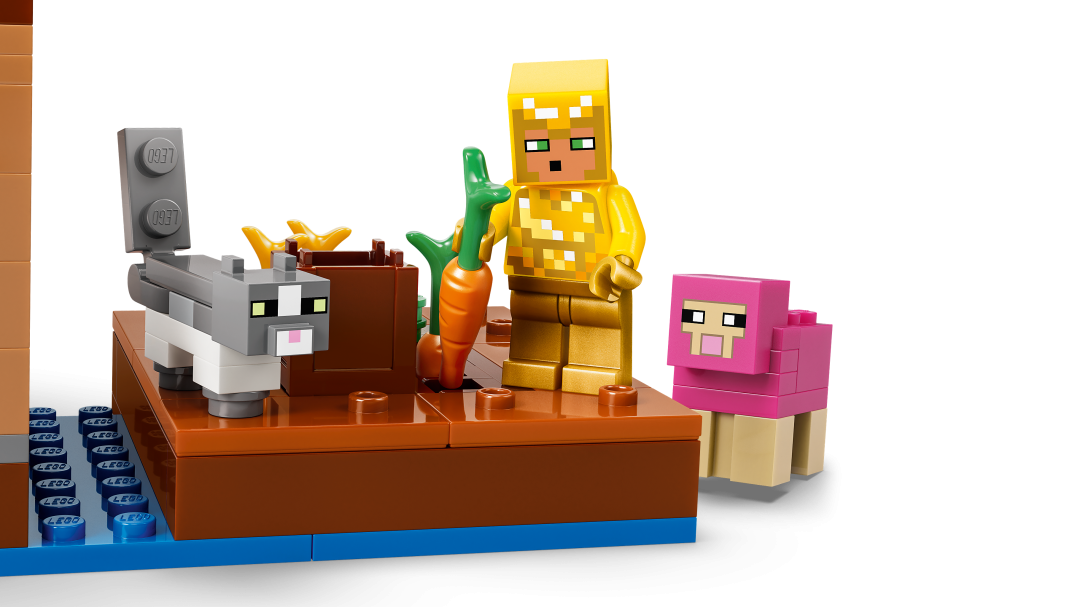LEGO Minecraft Evoker Village Attack Set 21596