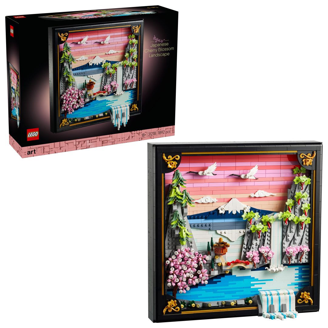 LEGO ART Japanese Cherry Blossom Landscape Set 31218