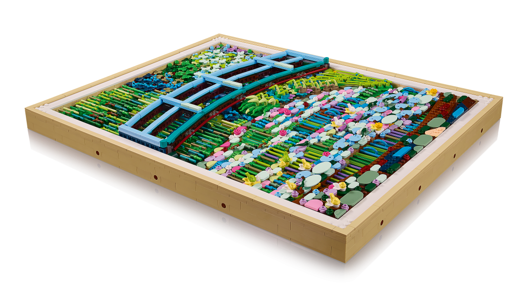 LEGO ART Claude Monet – Bridge over a Pond of Water Lilies Set 31220