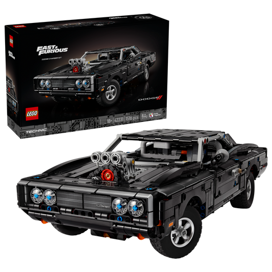 LEGO Technic Fast and Furious Dodge Charger R/T Car Set 42231
