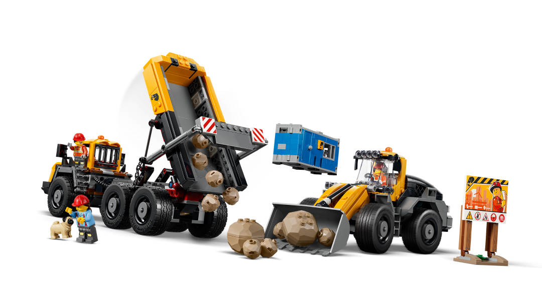 LEGO City Dump Truck & Front End Loader Set 60494