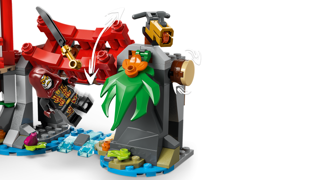 LEGO NINJAGO Ninja Vehicle Tree House Battle Set 71857